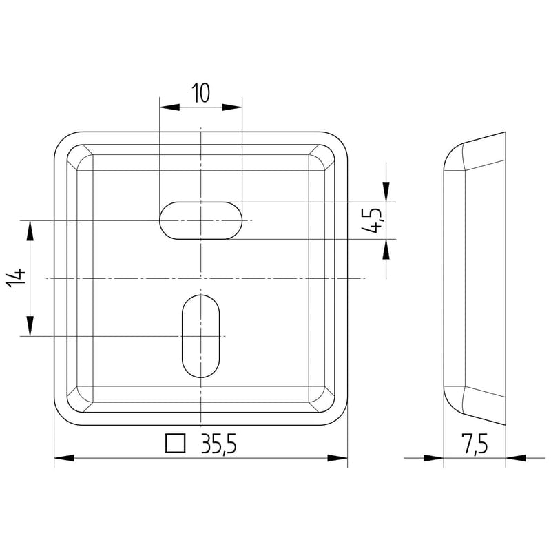 Porte-papier KRONENBACH Quara sans couvercle