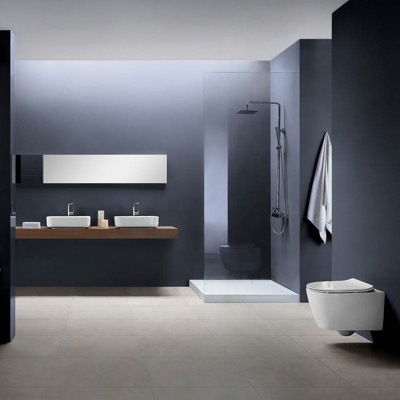 WC suspendu KRONENBACH Tube sans rebord