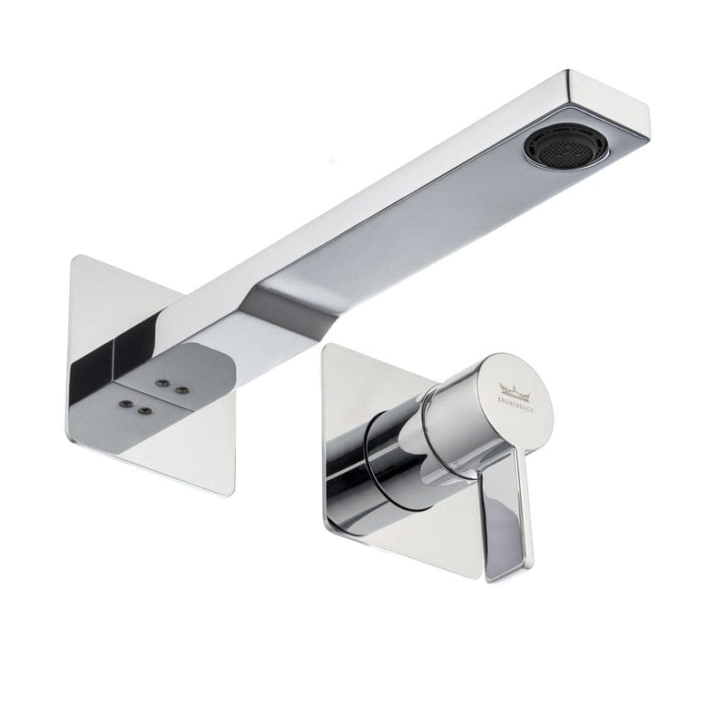 KRONENBACH Krona 2.0 mitigeur de lavabo mural saillie 20 cm corps de base inclus