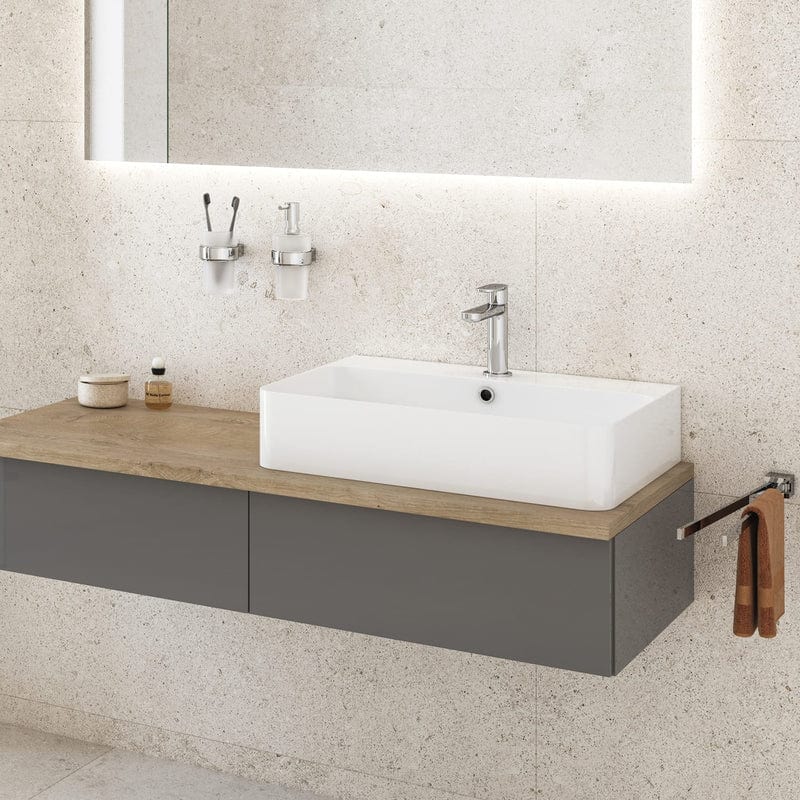 Mitigeur monocommande de lavabo KRONENBACH Plana 2.0 sans garniture de vidage