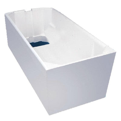 Support de baignoire STUROTEC pour baignoire à encastrer en acier en forme de corps Steel 170 x 70 cm