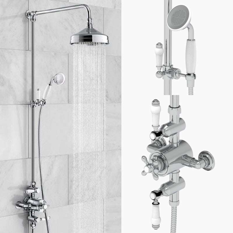 Ensemble de douche rétro HELEN 2 sorties