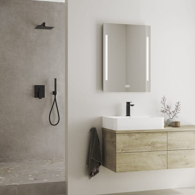 Mitigeur monocommande de lavabo KRONENBACH Quara 3.0, noir