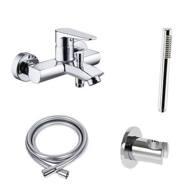 Mitigeur monocommande de baignoire KRONENBACH Radia 3.0, chromé