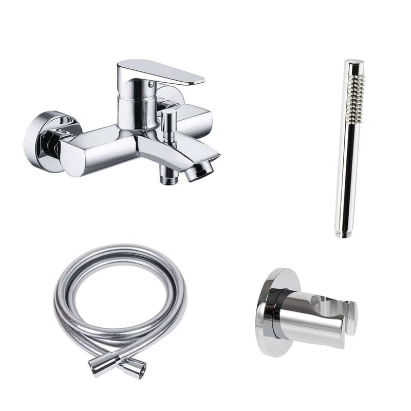 Mitigeur monocommande de baignoire KRONENBACH Radia 3.0, chromé