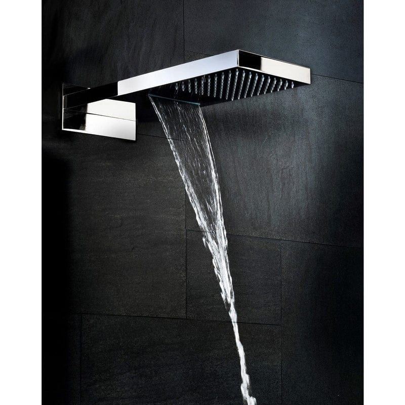 Douche de tête KRONENBACH SPA 50 x 25 cm avec 2 types de jets