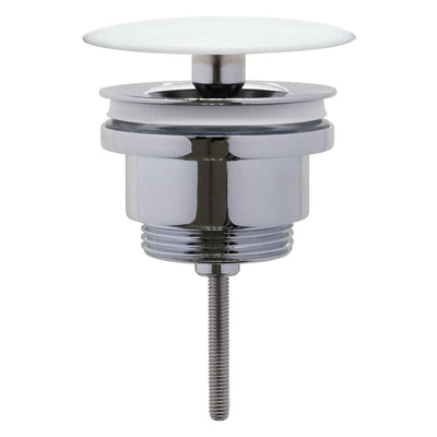 Robinet de vidange KRONENBACH à tige ronde, courte, couvercle en céramique