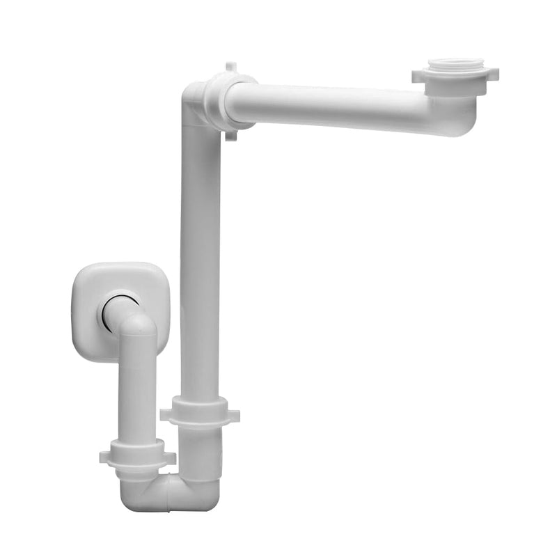 Kronenbach lavabo et meuble siphon gain de place 1 1/4" universel