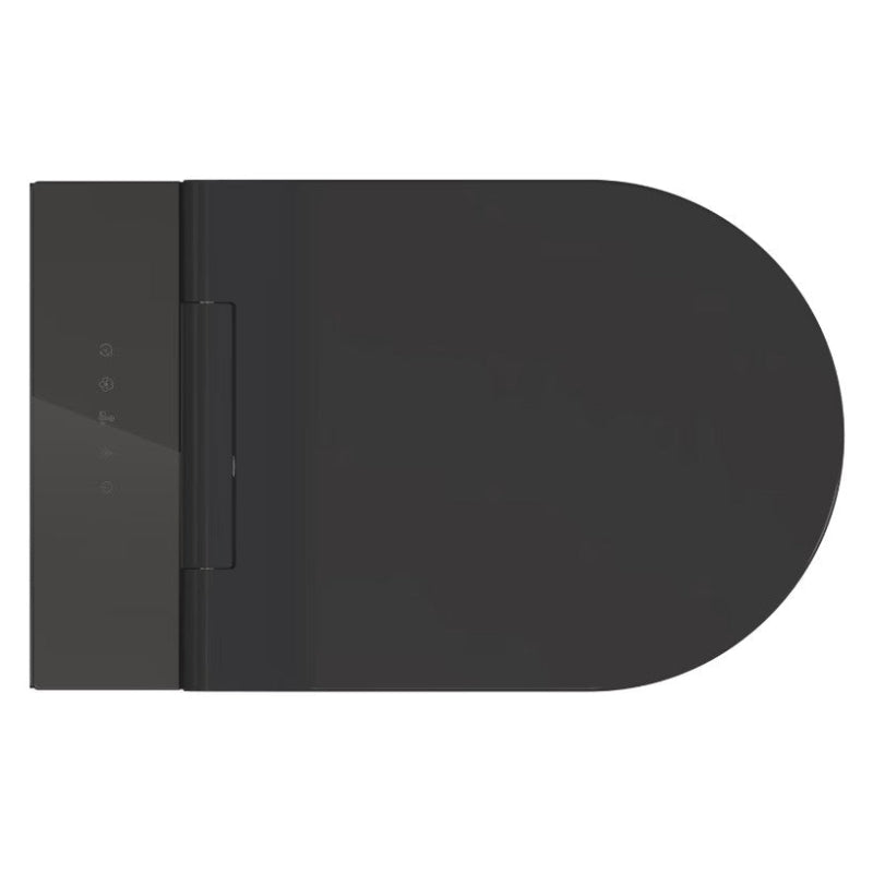 WC-douche sans rebord Kronenbach Tube avec abattant noir