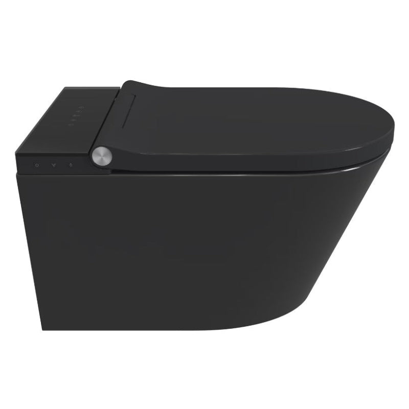 WC-douche sans rebord Kronenbach Tube avec abattant noir