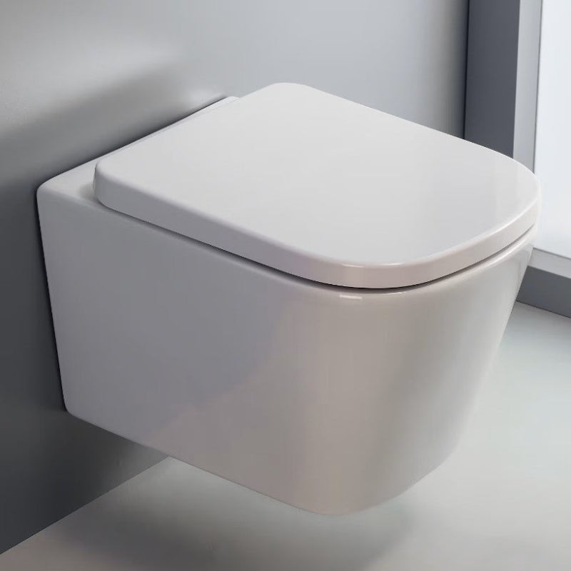 Abattant WC KRONENBACH Cube avec mécanisme de fermeture amortie