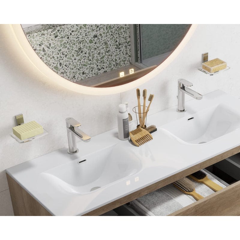 Mitigeur monocommande de lavabo PIANURA Aora, économie d&