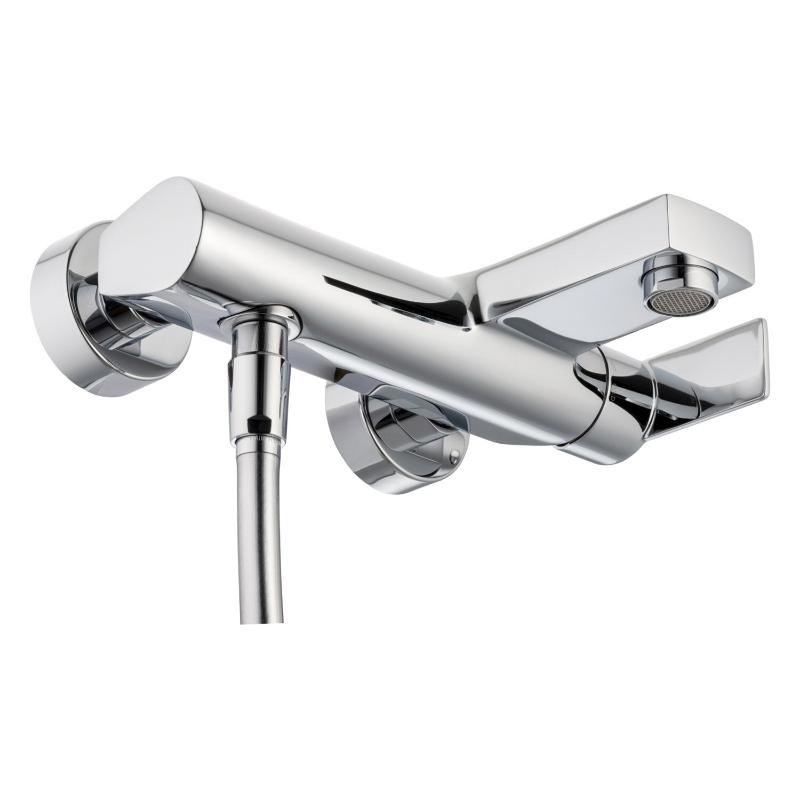 pianura Giulia mitigeur de baignoire apparent avec raccordement douche