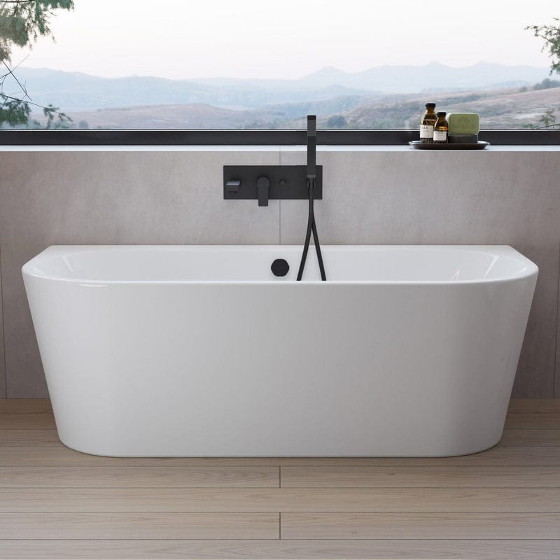 Module de baignoire encastré PIANURA Giulia comprenant corps de base et ensemble de douche