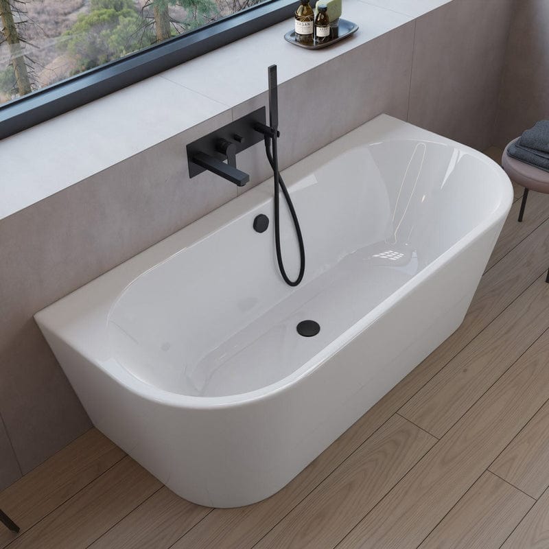 Module de baignoire encastré PIANURA Giulia comprenant corps de base et ensemble de douche