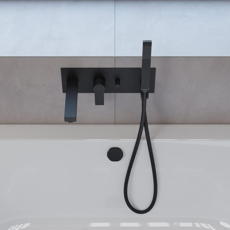 Module de baignoire encastré PIANURA Giulia comprenant corps de base et ensemble de douche