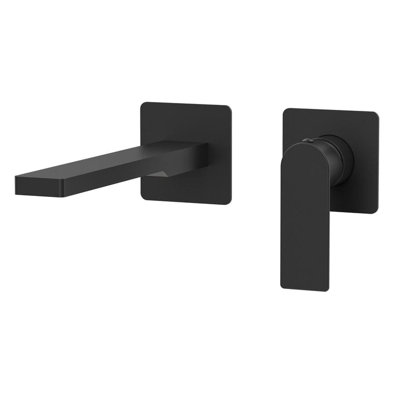 Mitigeur lavabo mural PIANURA Giulia 20 cm avec corps de base, économie d&