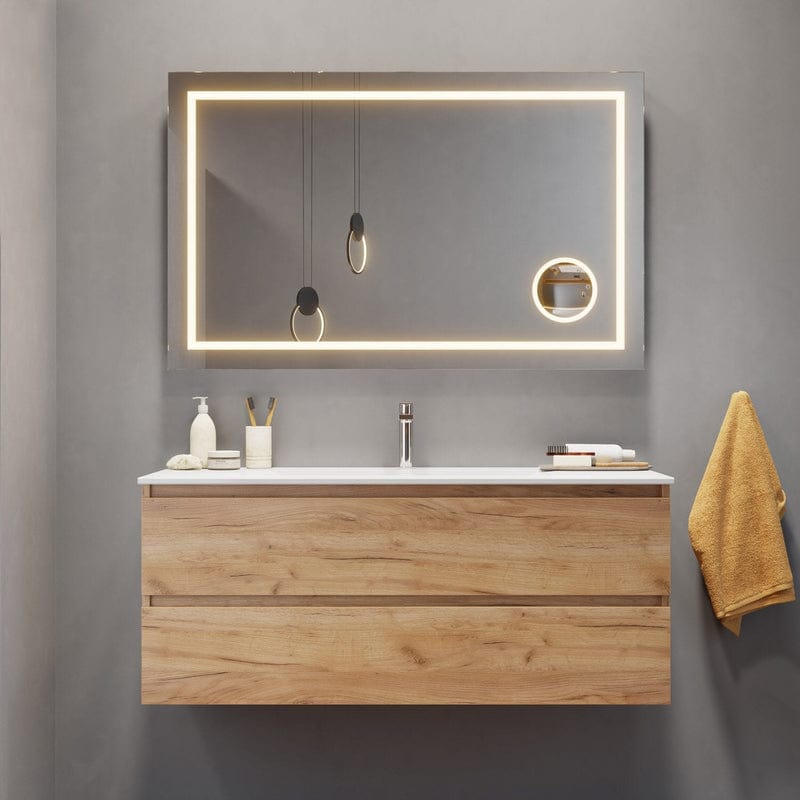 Mitigeur monocommande de lavabo PIANURA Giulia, économie d&