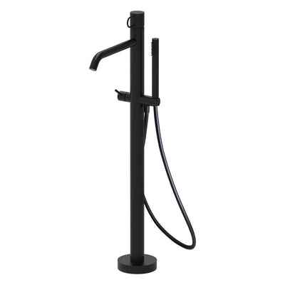 pianura Stella mitigeur monocommande de bain sur pied, montage au sol