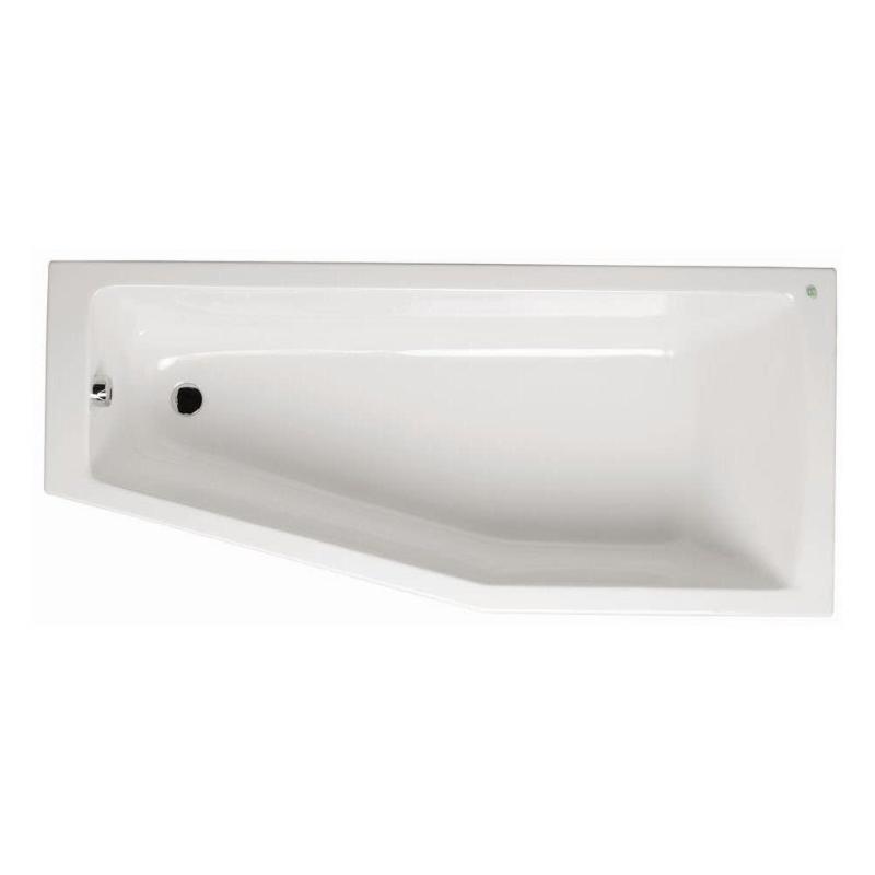 pianura Gina baignoire gain de place 170 x 75 cm coin droit