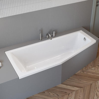 pianura Gina baignoire gain de place 170 x 75 cm coin gauche