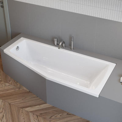 pianura Gina baignoire gain de place 170 x 75 cm coin droit