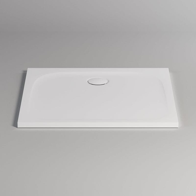 Receveur de douche minéral PIANURA Emilia 90 x 90 x 3 cm