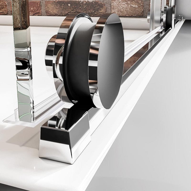 Porte coulissante PIANURA Isabella Walk-In 120 cm, charnière à gauche