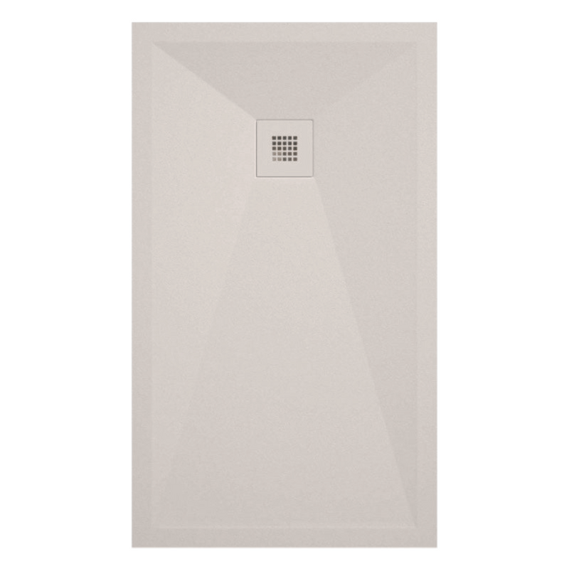 Receveur de douche extra plat ONDA en résine surface ardoisée - Le Monde du Bain