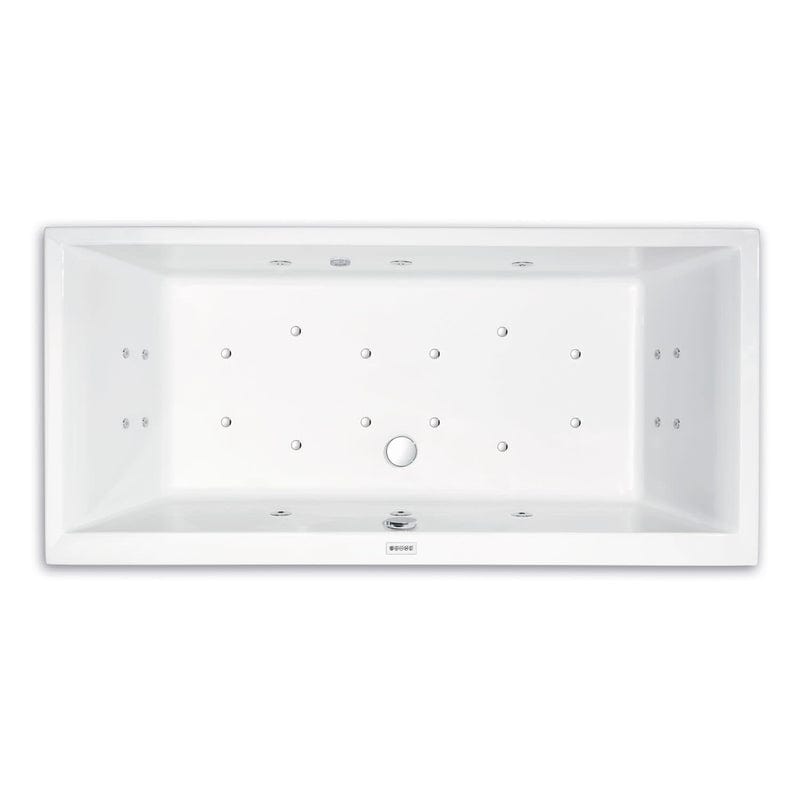 Baignoire rectangulaire STEINKAMP Life avec système balnéo 190 x 90 cm