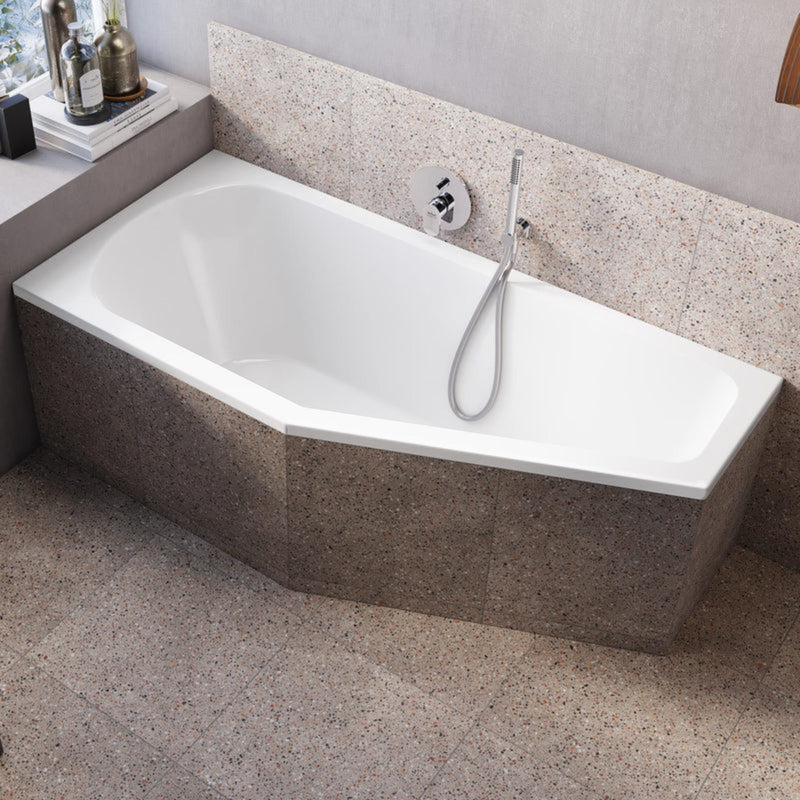 Steinkamp Life baignoire peu encombrante 160 x 75 cm, droite