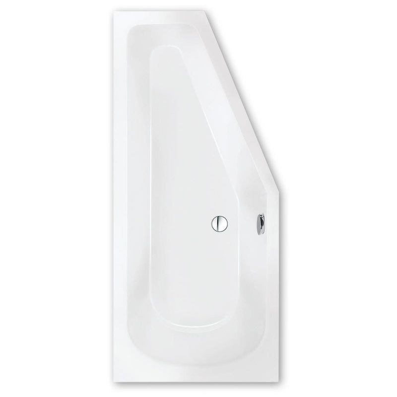Steinkamp Life baignoire peu encombrante 160 x 75 cm, droite