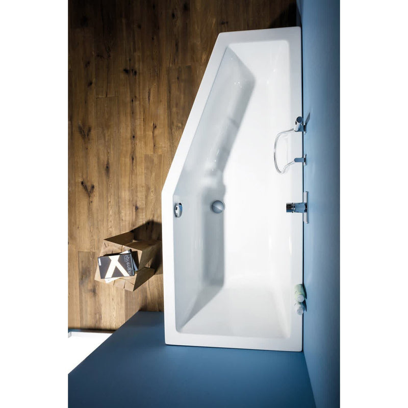 Baignoire gain de place Steinkamp Life 180 x 80 cm, version gauche