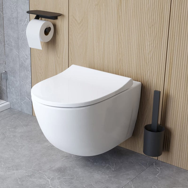 WC suspendu à fond creux STEINKAMP Living 2.0 sans rebord