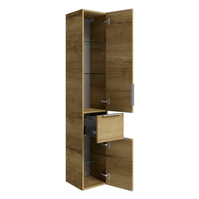 Armoire haute STEINKAMP Living 2.0 30 x 168 cm avec 2 portes battantes et 1 tiroir coulissant