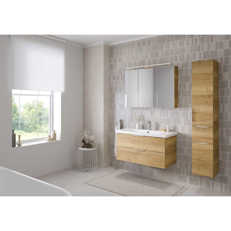 Armoire haute STEINKAMP Living 2.0 30 x 168 cm avec 2 portes battantes et 1 tiroir coulissant