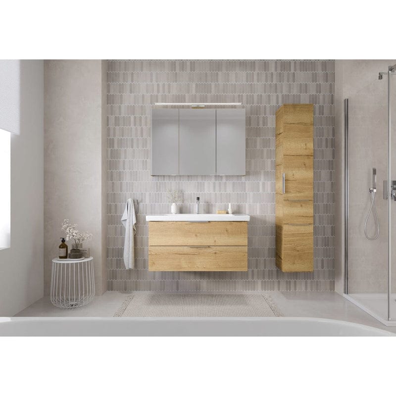 Armoire haute STEINKAMP Living 2.0 30 x 168 cm avec 2 portes battantes et 1 tiroir coulissant