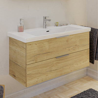 Steinkamp Living 2.0 meuble sous-vasque 95 cm pour Villeroy & Boch Subway 3.0 meuble sous-vasque 100 cm