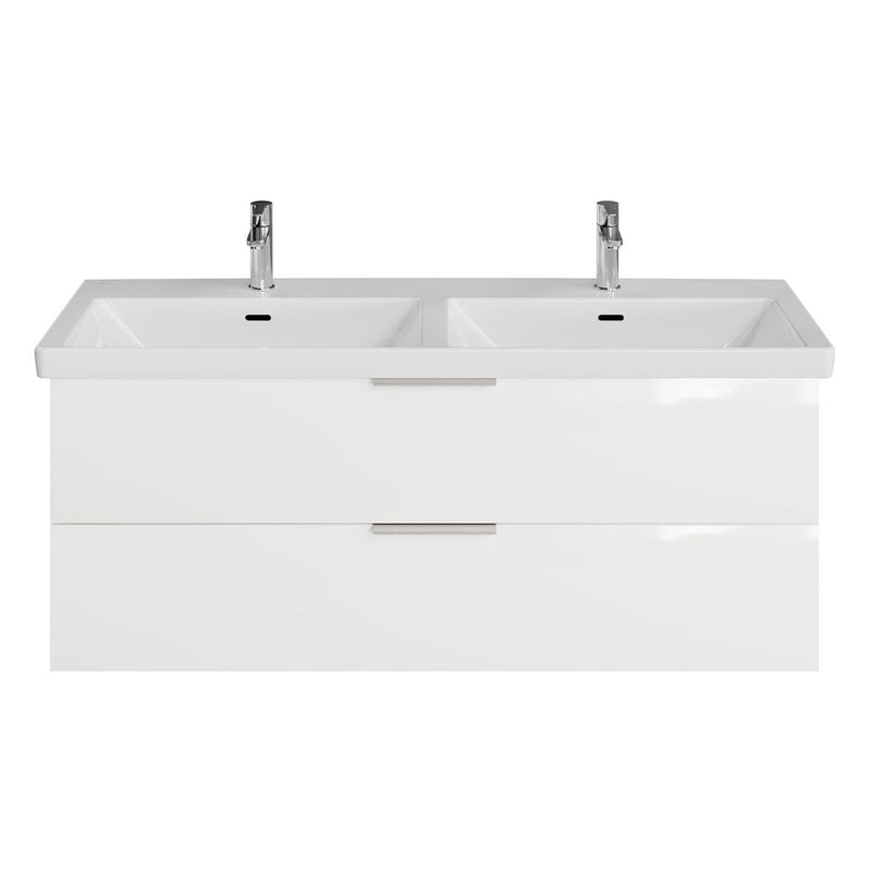 Steinkamp Living 2.0 meuble sous-vasque 125 cm pour Villeroy & Boch Subway 3.0 meuble sous-vasque double 130 cm