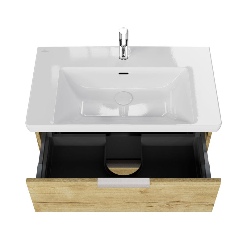 Steinkamp Living 2.0 meuble sous-vasque 75 cm pour Villeroy & Boch Subway 3.0 meuble sous-vasque 80 cm