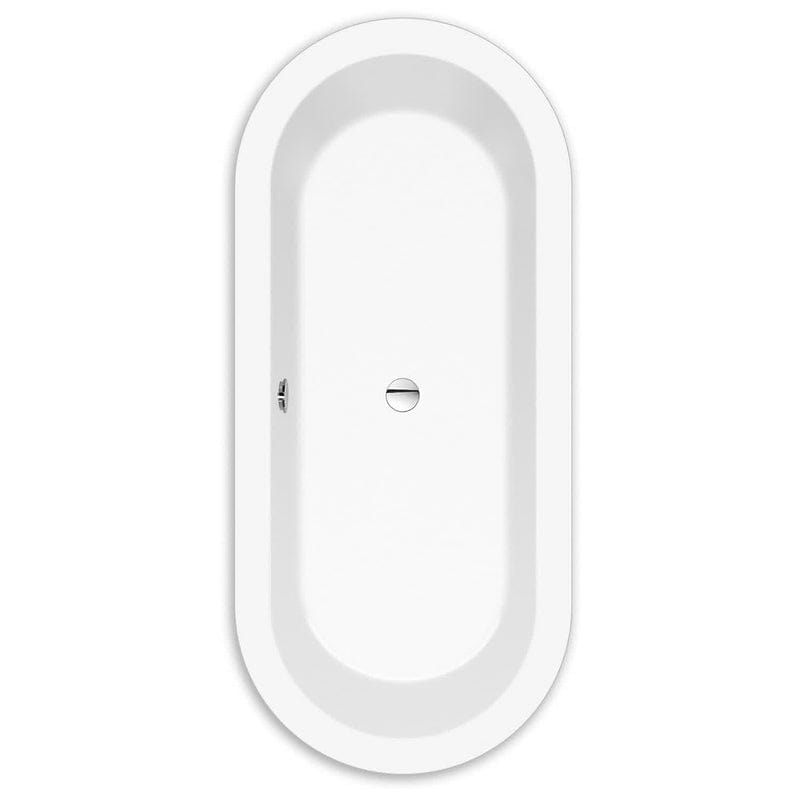 Baignoire îlot STEINKAMP Life 180 x 80 cm avec bonde et trop-plein M5