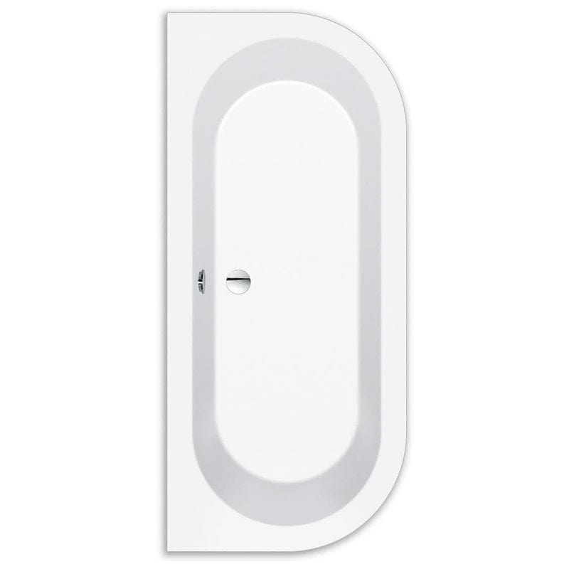 Baignoire pré-encastrée STEINKAMP Life 180 x 80 cm avec bonde M5