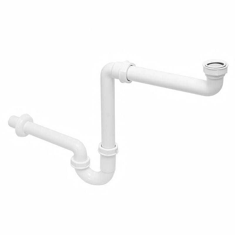 Siphon anti-odeurs peu encombrant STUROTEC 1 1/4"