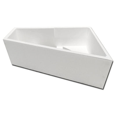 Support de baignoire STUROTEC pour baignoire d'angle VILLEROY & BOCH Loop & Friends Square 175 x 135 cm, droite