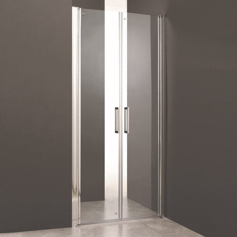 STUROTEC 6090 2 portes battantes pour niche 90 x 200 cm avec revêtement nano