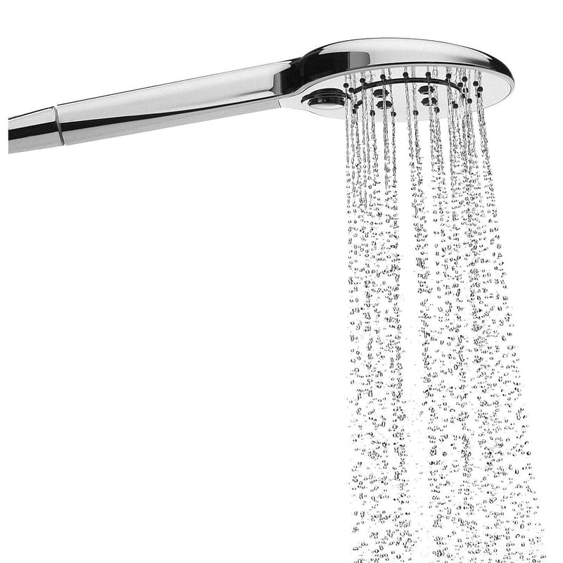 Système de douche STUROTEC Eco-Line 6 l/min rond avec mitigeur thermostatique et douche de tête 25 cm