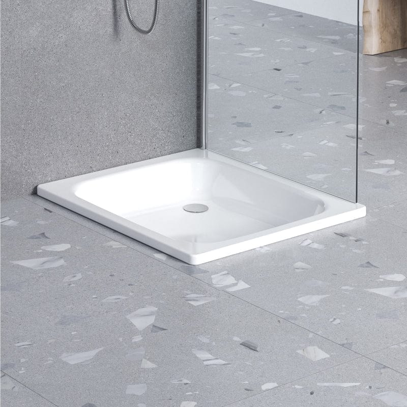 STUROTEC Receveur de douche plat Sturo 80 x 80 x 14 cm