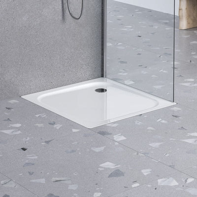 STUROTEC Receveur de douche super plat Sturo 80 x 80 x 2,5 cm