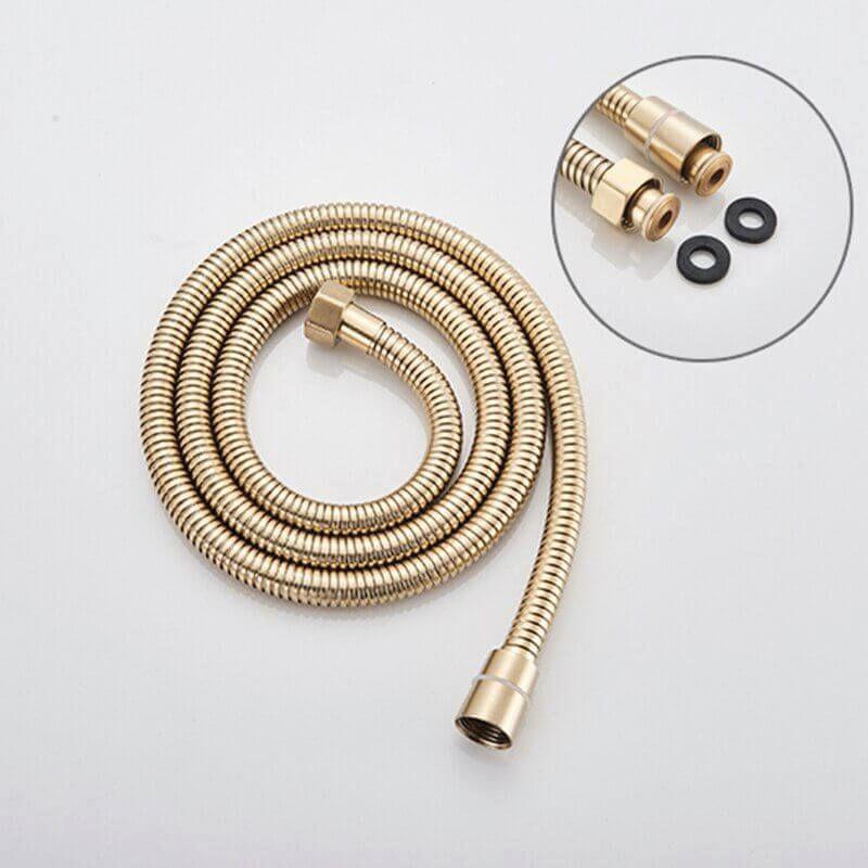 Ducha termostática empotrada a pared TILSO dorado - Entorno baño