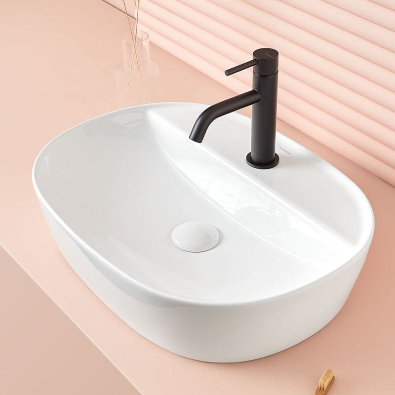 Vasque à poser en céramique MARINO blanc - Le Monde du Bain